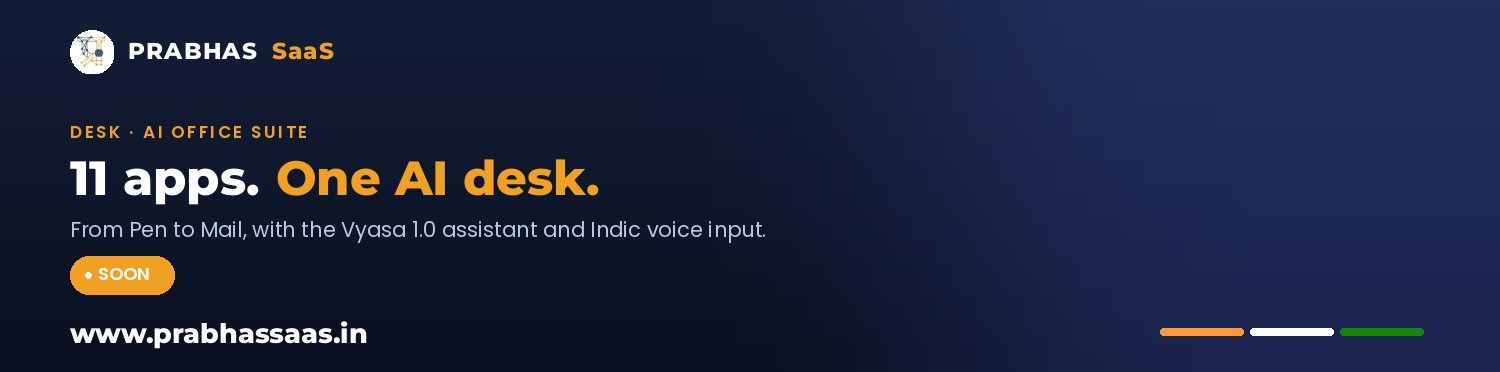 Desk — AI office suite